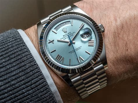 rolex day-date 40 price in india|Rolex presidential platinum price.